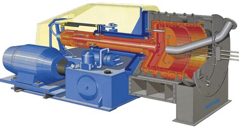 pusher centrifuge operating principle